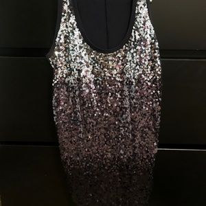Ombre Sequin Tank